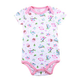 Baby Girls Short Sleeved Bodysuit