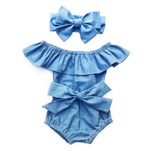 Baby Girls Ruffle Sleeveless Bodysuit