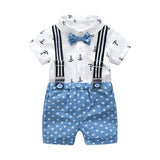 Baby Boys Bow Tie Shirt and Short