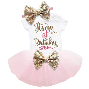 Baby Girls Birthday Dress Costume