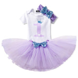 Baby Girls Birthday Dress Costume
