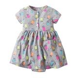 Baby Girls Short Sleeved Romper Clothes