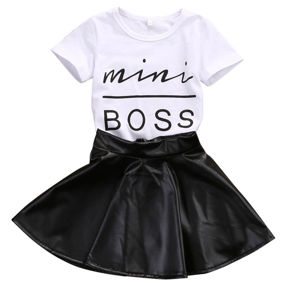 Baby Girls Clothes Mini Boss