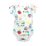Baby Girls Short Sleeved Bodysuit