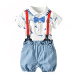 Baby Boys Bow Tie Clothing Set
