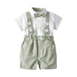Baby Boys Bow Tie Clothing Set