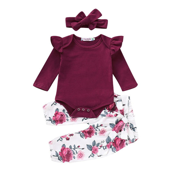 Floral Baby Girl Outfits