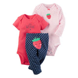 Baby Girls Romper Clothes Set
